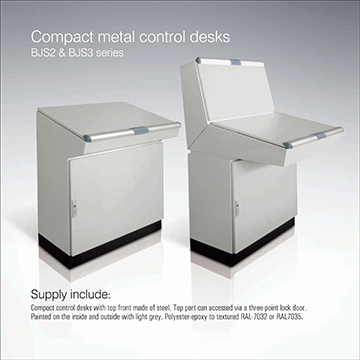 BJS2 & BJS3 Compact metal control desks-2